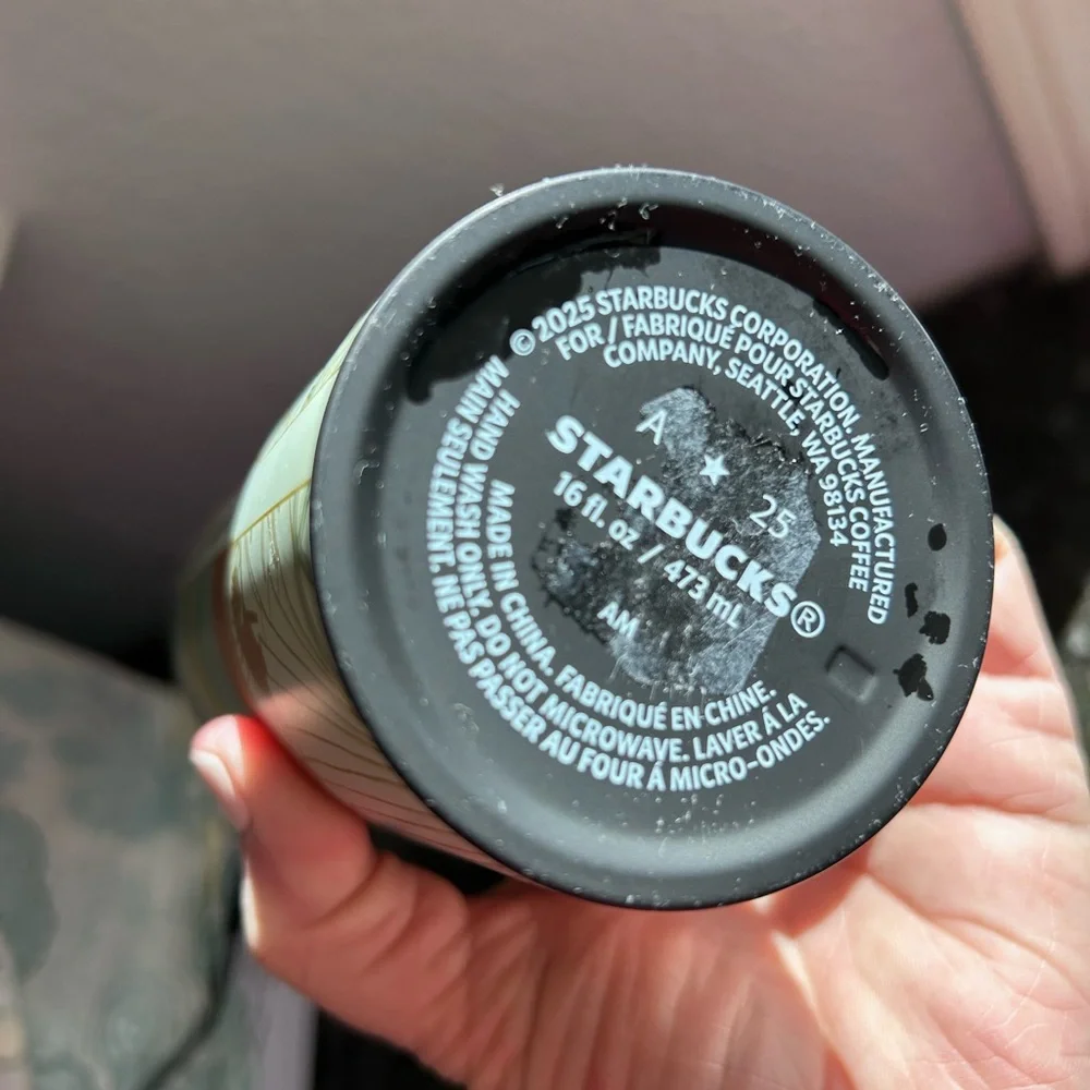 Limited Edition Mike Wilcox x Starbucks Antelope Motif Art Deco 16 oz Tumbler - Picture 7 of 12